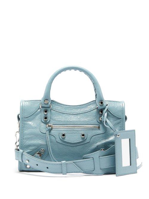 Matchesfashion.com Balenciaga - Classic City Mini Bag - Womens - Light Blue