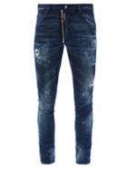 Mens Rtw Dsquared2 - Cool Guy Distressed Slim-leg Jeans - Mens - Blue