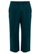 Matchesfashion.com By Walid - Ben Straight Leg Linen Trousers - Mens - Mid Blue