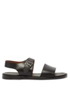 Matchesfashion.com John Lobb - Stratton Leather Sandals - Mens - Black
