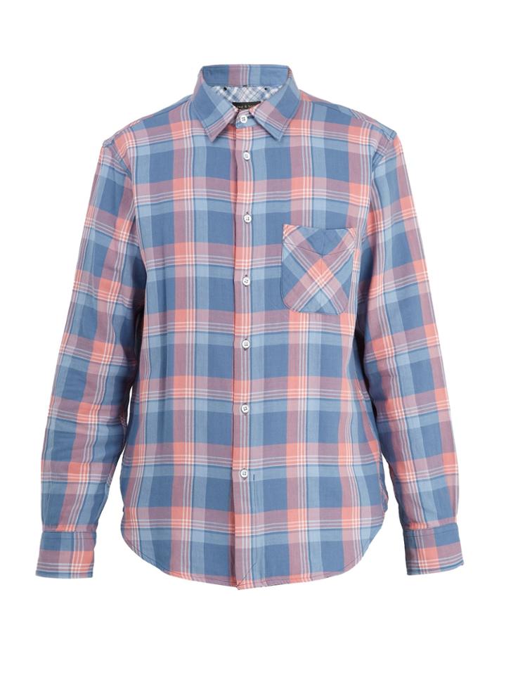 Rag & Bone Beach Plaid Cotton-flannel Shirt