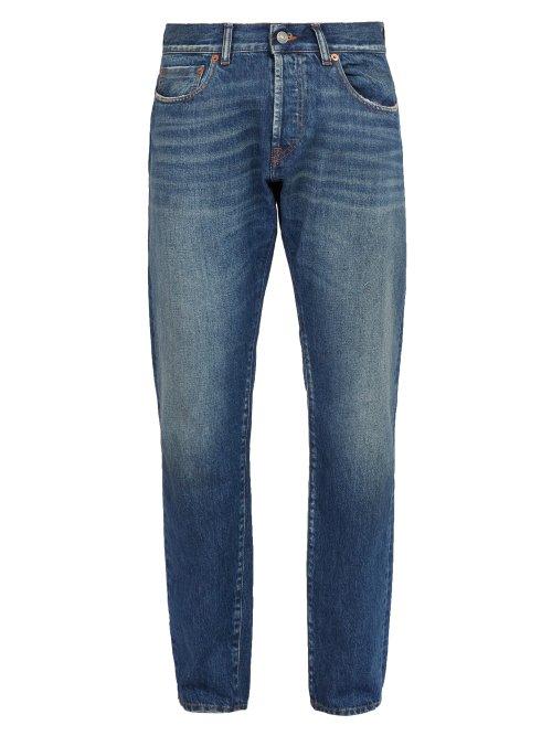 Matchesfashion.com Salle Prive - Lewitt Distressed Jeans - Mens - Denim