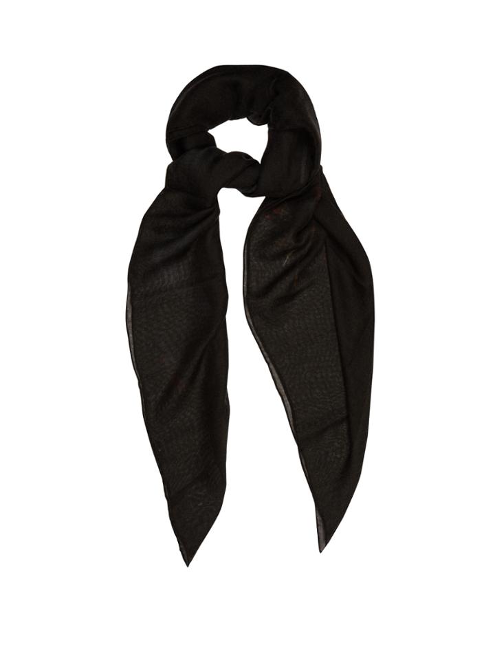 Givenchy Rottweiler-print Cashmere-blend Scarf