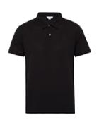 Matchesfashion.com Sunspel - Cellular Knit Cotton Polo Shirt - Mens - Black