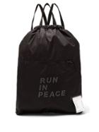 Matchesfashion.com Satisfy - Run In Peace Waterproof Backpack - Mens - Black