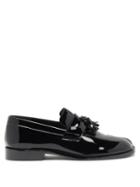 Matchesfashion.com Maison Margiela - Tabi Split-toe Patent-leather Loafers - Mens - Black