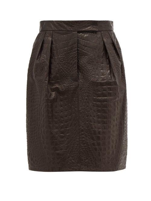 Matchesfashion.com Max Mara - Manila Skirt - Womens - Black