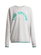The Upside Sid Logo-print Cotton-jersey Sweatshirt