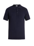 Sunspel Honeycomb-stitched Cotton Polo Shirt