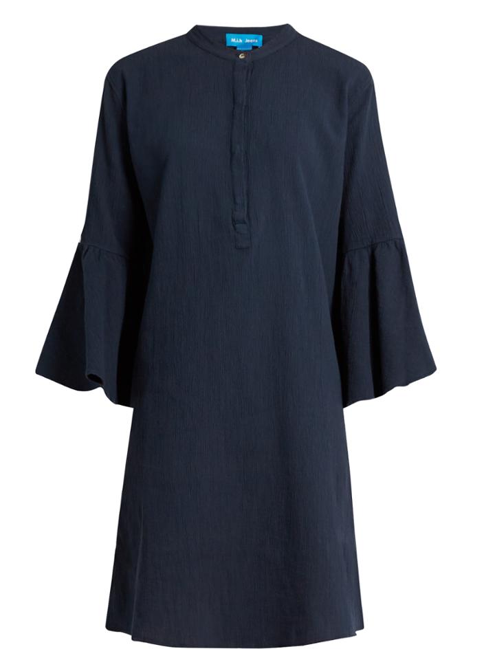 M.i.h Jeans Beck Flared-sleeve Cotton Dress