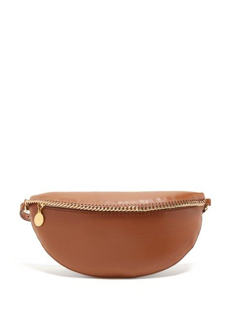 Matchesfashion.com Stella Mccartney - Falabella Faux Leather Belt Bag - Womens - Tan