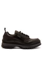 Prada Exaggerated-sole Leather Shoes