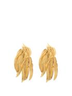 Matchesfashion.com Aurlie Bidermann - Wheat Sheaf 18kt Gold-plated Clip Earrings - Womens - Gold
