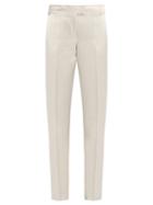 Elizabeth And James Wallace Slim-leg Duchess-satin Trousers