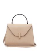 Matchesfashion.com Valextra - Iside Medium Grained-leather Bag - Womens - Beige