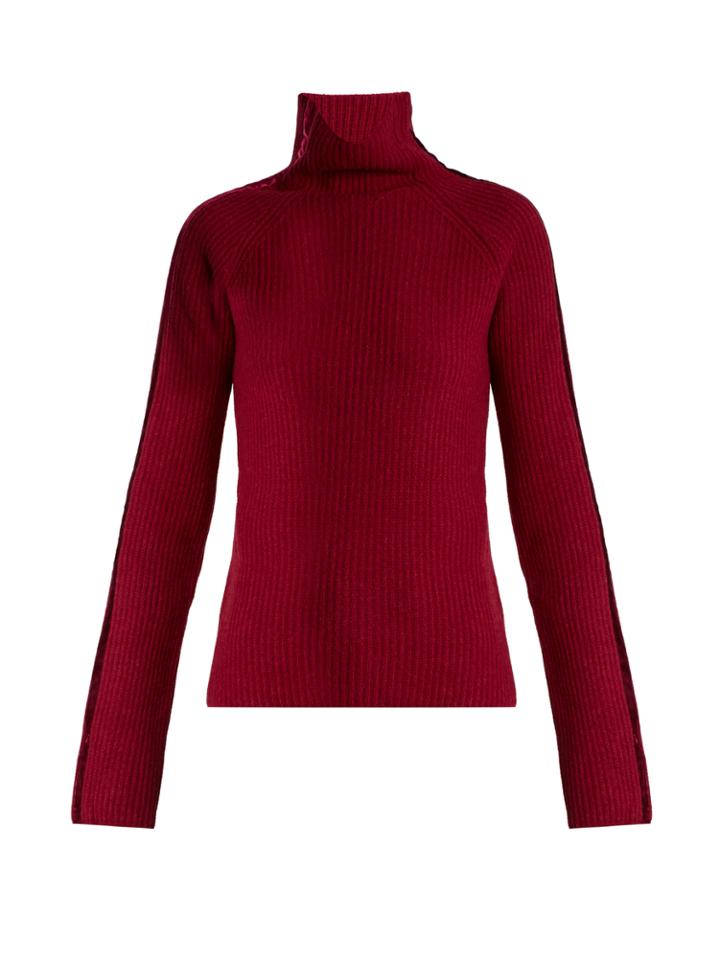 Haider Ackermann Invidia Roll-neck Wool And Cashmere-blend Sweater