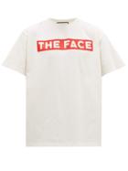 Matchesfashion.com Gucci - Oversized Logo Print Cotton Jersey T Shirt - Mens - White