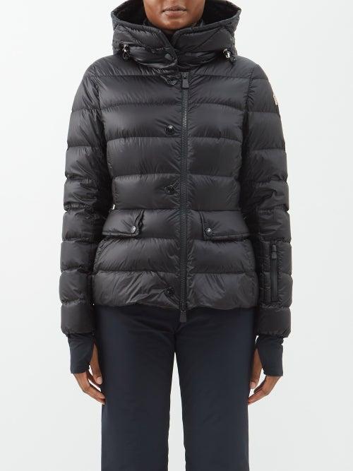 Moncler Grenoble - Armonique Padded Nylon-lger Hooded Ski Jacket - Womens - Black