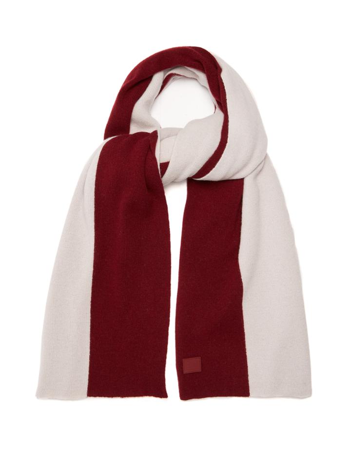 Acne Studios Nabil Colour-block Wool Scarf
