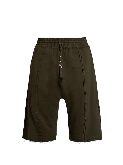 Damir Doma Parini Extended-seam Cotton Shorts