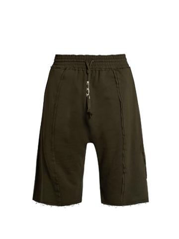 Damir Doma Parini Extended-seam Cotton Shorts
