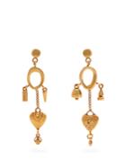 Chloé Collected Hearts Drop Earrings