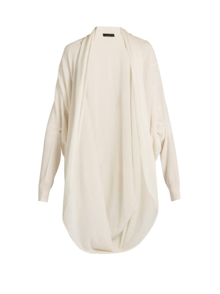 The Row Caro Open-front Cashmere Cardigan