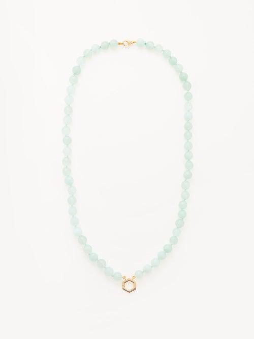 Harwell Godfrey - Foundation 22 Chrysoprase & 18kt Gold Necklace - Womens - Multi