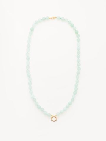 Harwell Godfrey - Foundation 22 Chrysoprase & 18kt Gold Necklace - Womens - Multi