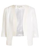 Matchesfashion.com Galvan - Salar Sequin Embellished Jacket - Womens - White
