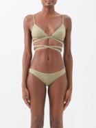 Matteau - Classic Bikini Briefs - Womens - Sage