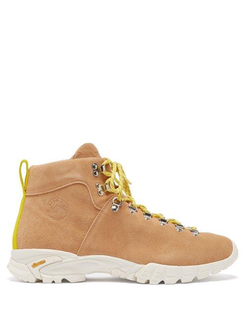 Matchesfashion.com Diemme - Maser Suede Hiking Boots - Mens - Beige