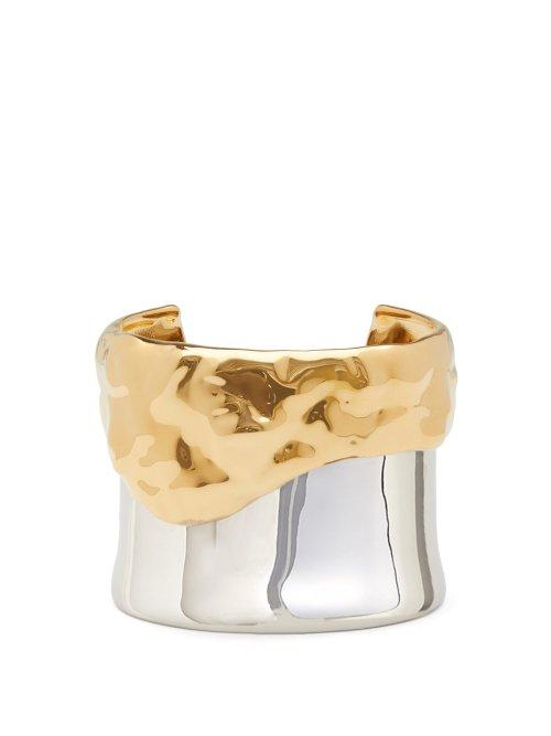 Matchesfashion.com Givenchy - Drip Effect Cuff - Womens - Gold