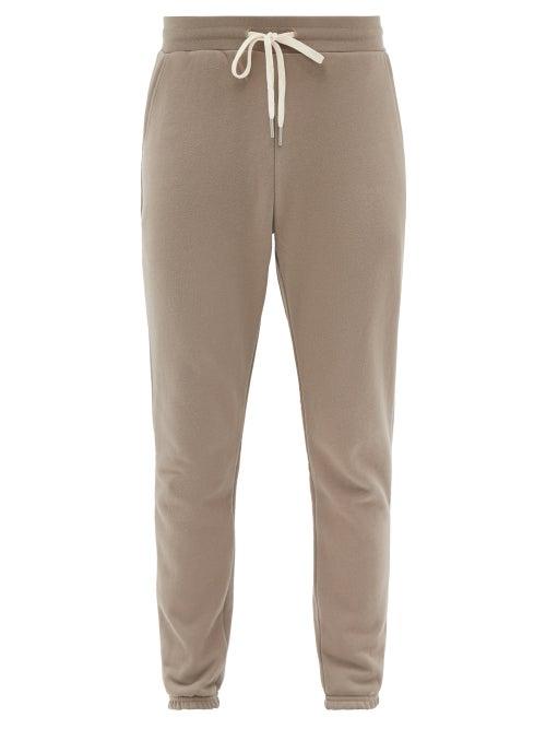 John Elliott - La Cotton-jersey Track Pants - Mens - Brown