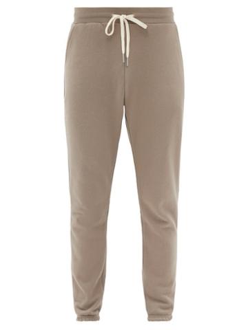 John Elliott - La Cotton-jersey Track Pants - Mens - Brown