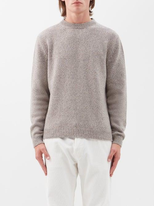 Iris Von Arnim - Bennet Recycled-cashmere Sweater - Mens - Beige