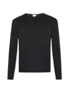 Matchesfashion.com Sunspel - Long Sleeved Cotton Jersey T Shirt - Mens - Black