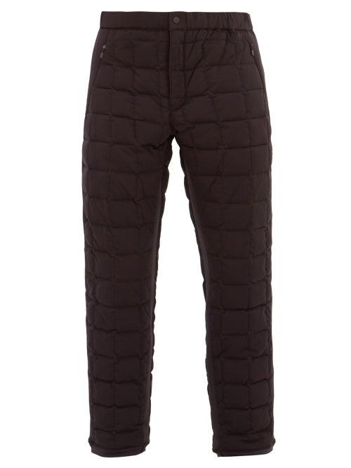 Matchesfashion.com Goldwin - Cross Down Filled Trousers - Mens - Black