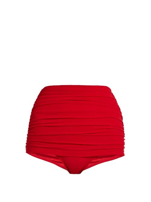 Norma Kamali Bill High-rise Bikini Briefs