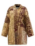 By Walid - Basma Embroidered 18th-century Silk Coat - Womens - Multi