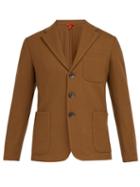 Matchesfashion.com Barena Venezia - Torceo Virgin Wool Blend Blazer - Mens - Brown