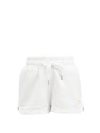 Matchesfashion.com Adidas By Stella Mccartney - Elasticated-waist Cotton-blend Shorts - Womens - White