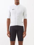 Pedla - Bold Zipped Jersey Cycling Top - Mens - Off White