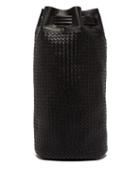 Matchesfashion.com Bottega Veneta - Intrecciato Woven Leather Holdall - Mens - Black