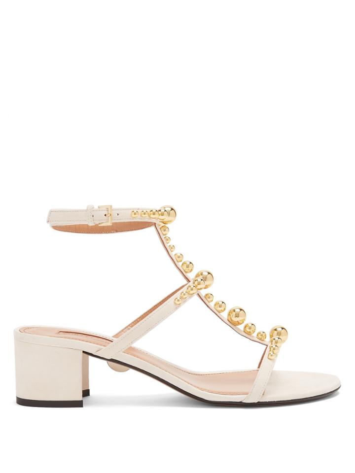 Samuele Failli Kandy Embellished Suede Sandals