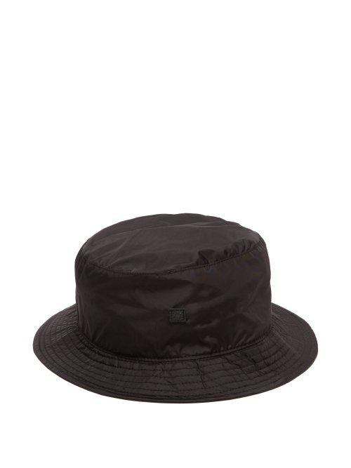 Matchesfashion.com Acne Studios - Buk Face Tech Bucket Hat - Mens - Black