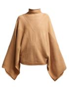 Matchesfashion.com Givenchy - Cashmere High Neck Sweater - Womens - Camel
