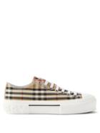 Burberry - Vintage Check Canvas Trainers - Womens - Multi