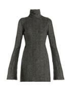Ellery Generation High-neck Bell-sleeved Top