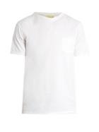 De Bonne Facture Short-sleeved Cotton-piqu T-shirt